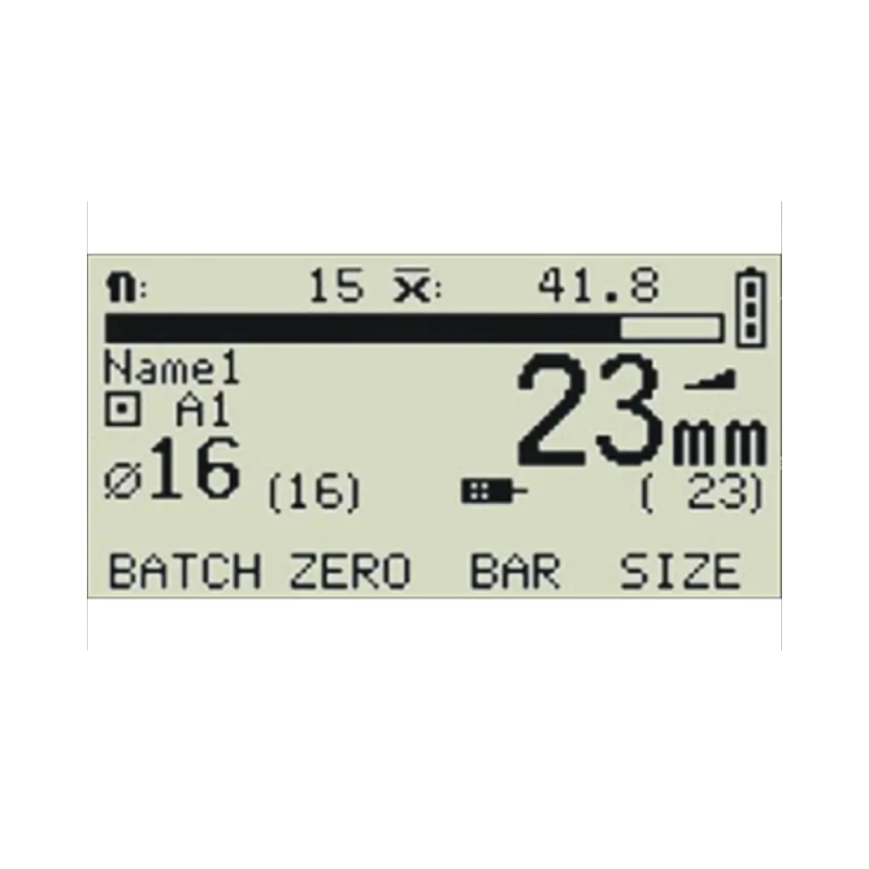 Thiết bị định vị cốt thép và đo độ che phủ bê tông di động